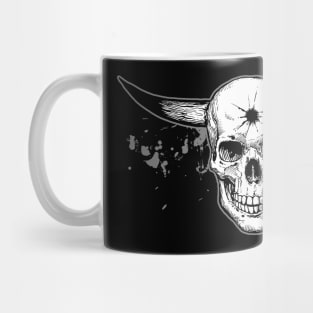 The Horned Skull Mug